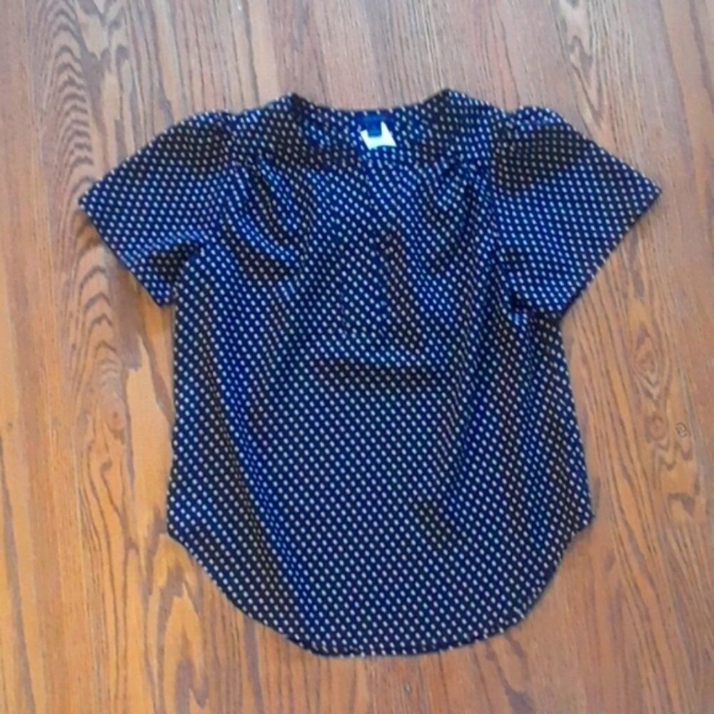 NWT 🌹 Ann Taylor Puff Sleeve Blouse XS